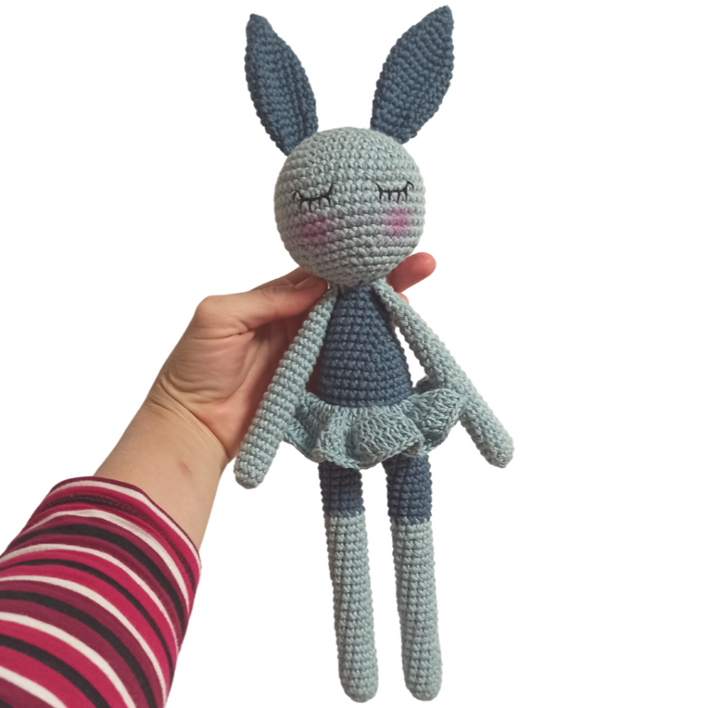 Sininen Pupu, amigurumi-lelu