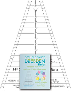 Double Wide Dresden -viivain, 36°