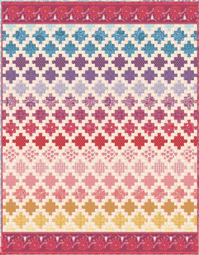 Spellbound patchwork pattern FREE