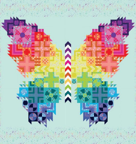 Tula Pink - The Butterfly - Perhostilkkutyöohje