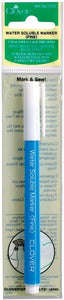 Clover Water Soluble Blue Marking Pen 515 Fine sininen vesiliukoinen merkkauskynä