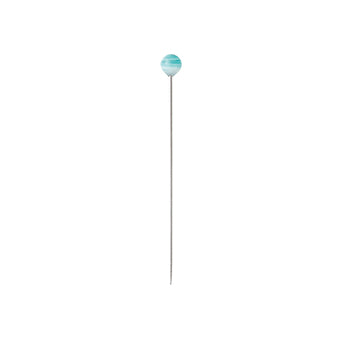 Clover Marbled Glasshead Pins 2511 - lasipäinen nuppineula