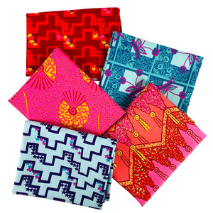 Zandra Rhodes, Lace Mountain puuvillakangas nippu 